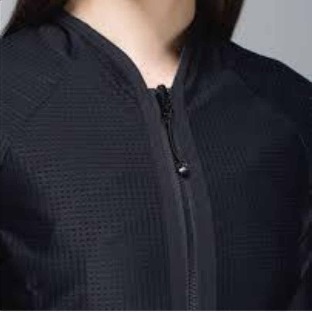 Lululemon Find Your Bliss Jacket Black/Heathered B - Picture 6 of 12